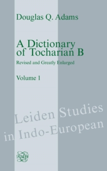 Image for A Dictionary of Tocharian B