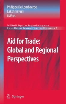 Image for Aid for Trade : Global and Regional Perspectives