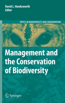 Image for Management and the Conservation of Biodiversity