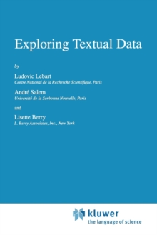 Image for Exploring Textual Data