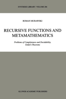 Image for Recursive Functions and Metamathematics