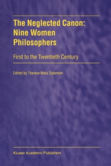 Image for The Neglected Canon: Nine Women Philosophers
