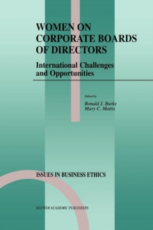 Image for Women on Corporate Boards of Directors : International Challenges and Opportunities
