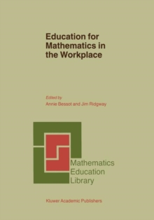 Image for Education for mathematics in the workplace
