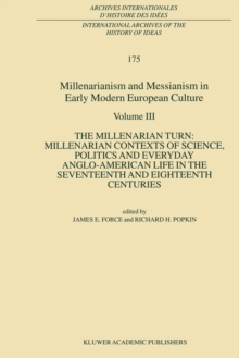 Image for Millenarianism and Messianism in Early Modern European Culture