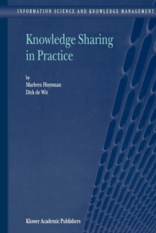 Image for Knowledge sharing in practice