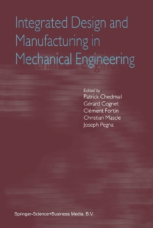 Image for Integrated design and manufacturing in mechanical engineering