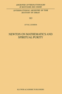 Image for Newton on Mathematics and Spiritual Purity