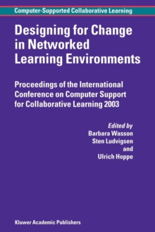 Image for Designing for Change in Networked Learning Environments