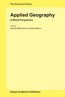 Image for Applied geography  : a world perspective