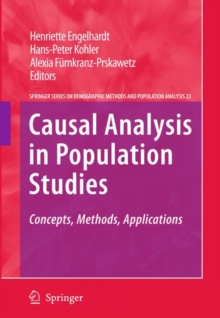 Image for Causal Analysis in Population Studies