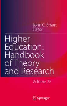 Image for Higher education: handbook of theory and research.