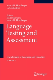 Image for Language Testing and Assessment : Encyclopedia of Language and EducationVolume 7