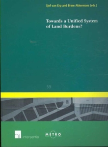 Image for Towards a Unified System of Land Burdens?