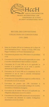 Image for Recueil des Conventions / Collection of Conventions (1951-2009)