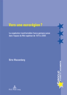 Image for Vers Une Euroregion ?