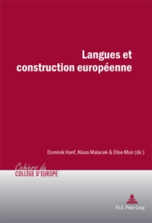 Image for Langues et construction europeenne