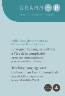 Image for Enseigner les langues-cultures a l'ere de la complexite / Teaching Language and Culture in an Era of Complexity
