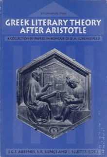 Image for Greek Literary Theory After Aristotle