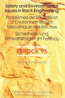 Image for Safety and environmental issues in rock engineering, volume 2