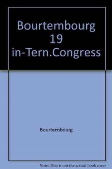 Image for Bourtembourg 19 in-Tern.Congress