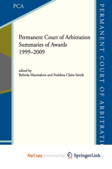 Image for The Permanent Court of Arbitration
