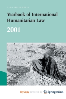 Image for Yearbook of International Humanitarian Law - 2001