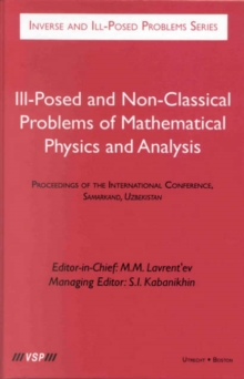 Image for Ill-Posed and Non-Classical Problems of Mathematical Physics and Analysis