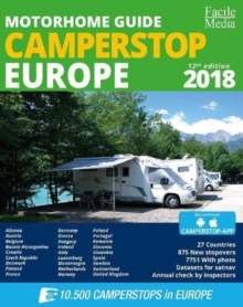 Image for Motorhome guide Camperstop Europe 27 countries 2018 : FACILE.CAMP.ENG