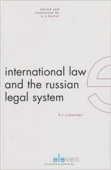 Image for International Law and the Russian Legal System