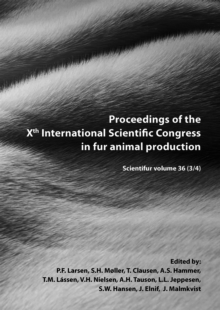 Image for Proceedings of the Xth International Scientific Congress in Fur Animal Production
