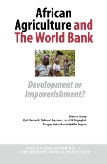 Image for African Agriculture and The World Bank
