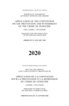 Image for Application of the Convention on the Prevention and Punishment of the Crime of Genocide (The Gambia v. Myanmar)