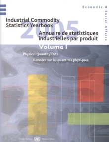 Image for Industrial commodity statistics yearbook  : production statistics (1996-2005)