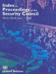 Index to Proceedings of the Security Council