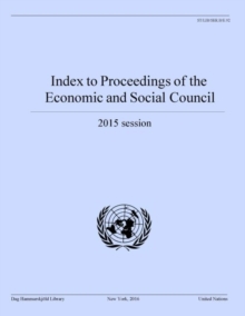 Index to proceedings of the Economic and Social Council
