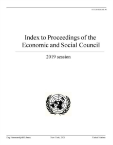 Index to proceedings of the Economic and Social Council