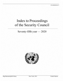 Index to Proceedings of the Security Council: Seventy-fifth Year, 2020