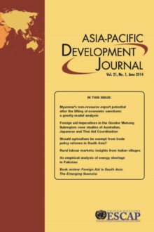 Asia-Pacific Development Journal, June 2014