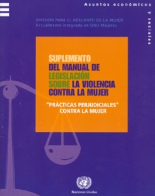 Image for Supplement to the Handbook for Legislation on Violence against Women