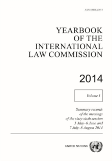 Image for Yearbook of the International Law Commission 2014Vol. 1