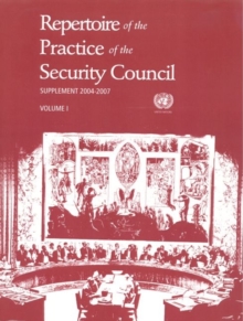 Repertoire of the practice of the Security Council