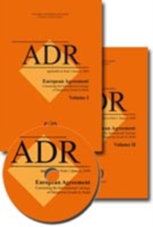 Image for ADR 2009 European Agreement Concerning the International Carriage of Dangerous Goods by Road