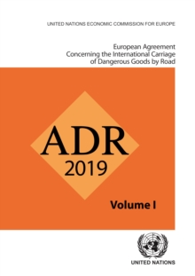 Image for ADR applicable as from 1 January 2019 : European agreement concerning the international carriage of dangerous goods by road