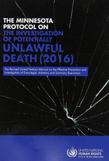 Image for The Minnesota Protocol on the Investigation of Potentially Unlawful Death 2016