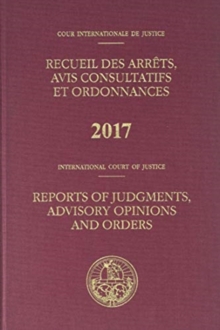 Image for Reports of judgments, advisory opinions and orders 2017