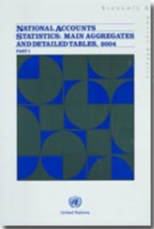 Image for National Accounts Statistics 2004