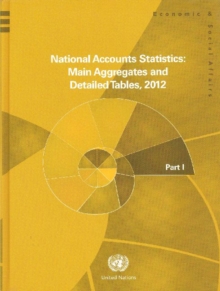 Image for National accounts statistics 2012