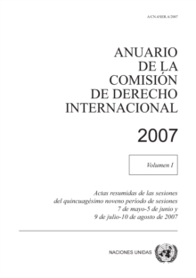 Image for Anuario De La Comisión De Derecho Internacional 2007, Vol. I