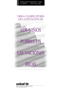 Image for Tabla Clasificatoria De La Situación De Los Niños Pobres En Las Naciones Ricas